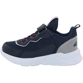 Resim Modafeet Lacivert Günlük Fileli Erkek Çocuk Spor Ayakkabı 