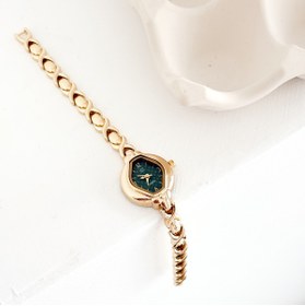 Resim Boise Atelier Nero Gold-Green Watch | Saat 