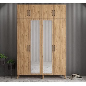 Resim Açelya Portmanto Vestiyer Çam M8- 140 cm 