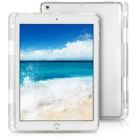 Resim Apple Uyumlu iPad 10.2 2021 (9.Nesil) Kalem Bölmeli Tablet Silikon (548232333) 