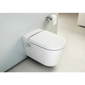 Resim VitrA 5176b003-7212 Nest Rim-ex Kanalsız Asma Klozet, Fresh Deterjan Hazneli Ve Termostatik Ara 
