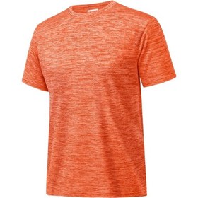 Resim Tacvasen Erkek Hızlı Kuru T-shirt Yaz Koşu Spor Atlet Cnkahverengi Kahverengi 