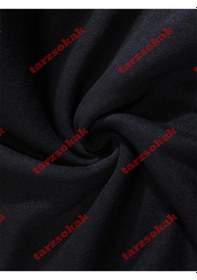 Resim Startmore Tarzsokak Basit Taban Desenli Baskılı Erkek Sweatshirt Kışlık Bol Kapüşonlu Spor Bisiklet Yaka Polar Sı Siyah 