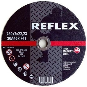 Resim Reflex Flex Taşı Inox Kesici 115x1,0x22,2 Mm A46 T Fleks Taşı 50 Adet 