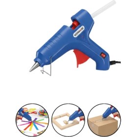Resim 80 W Silikon Tabancası 11 mm Silikon Uyumlu 5 Adet Hediye Silikon - Lisinya 