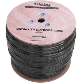 Resim Frisby Fnw-cat525 Cat5e 305m Ldpe Kaplamalı Outdoor Dış Mekan Network Kablo 