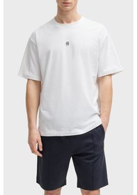 Resim Boss Erkek T Shirt 50535409 100 Beyaz Beyaz 