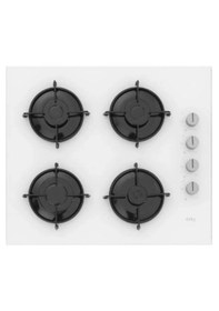 Resim Esty ACO5335W01 - AEF6601W04 Beyaz Cam Ankastre Set 