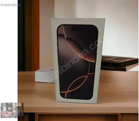 Resim Apple iPhone 16 Pro Max İkinci El TR | 256 GB | Çöl Titanyum 