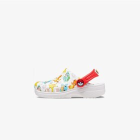 Resim Crocs Pokemon Classic Clog Çocuk Renkli Terlik 207739 Beyaz 