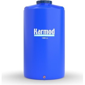 Resim 1 Ton Polietilen Dikey Su Deposu - Mavi 