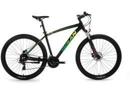 Resim BİSAN MTX 7200 DAĞ BİSİKLETİ 43 CM MD 29 JANT 24 VİTES MAT SİYAH YEŞİL 
