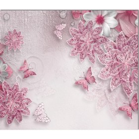 Resim Olinpa Cam Ocak Arkası Koruyucu | Çiçek 