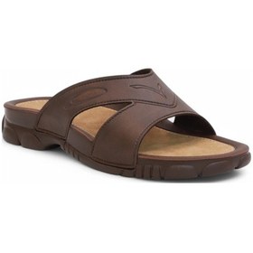 Resim Ceyo 2133-3200 Tam Anatomik Unisex Günlük,ofis,spor,havuz.deniz Ve Tüm Islak Zeminler İçin Uyumlu Terlik Kahverengi 