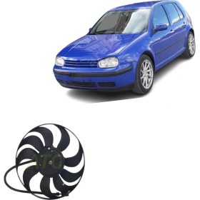 Resim Fesan Volkswagen Golf Radyatör Fan Motoru 1998--2004 