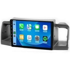 Resim Toyota Corolla 2002-2006 6gb Ram 64gb Hafıza 8 Çekirdek Carplay Kamera Android Multimedya 9" 