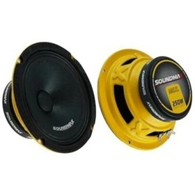 Resim Soundmax Sx-M6Neo 16 Cm 250W 100Rms Neodium Midrange Takımı 