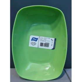 Resim Kayık Plastik Tabak 17 cm 