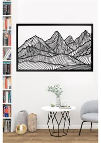 Resim Dağlar - Metal Tablo 