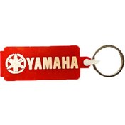Resim Yamaha Uyumlu Anahtarlık Kırmızı Çok Renkli 