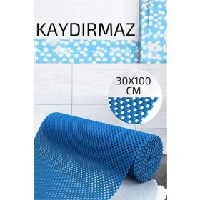 Resim Kaydırmaz Rulo Mat Halı Çekmece Sofra Dolap Kaydırmazı 30X100CM 