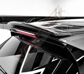 Resim Porsche Cayenne Elektrikli Turbo Arka Spoyler 2018 Sonrası-2022 Sonrası Uyumlu 