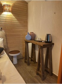 Resim retron atölye woodworks Masif Ahşap Retro Dresuar 