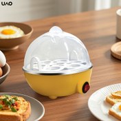 Resim 1 adet 220V Avrupa Tarzı Kahvaltı Yumurta Pişirici, Tek Katmanlı Şeffaf Kapak, Mutfak Ev Küçük Cihaz, Çok Fonksiyonlu Otomatik Yumurta Pişirici, Ev Beslenme İçin Temel Hediye, Besin Kaynakları İçin Kolayca Pişirilebilen Yumurtalar 
