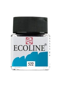Resim Talens Ecoline Sıvı Suluboya 30ml - Turquoise Blue 522 