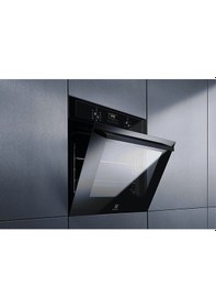 Resim Electrolux EOF3H50BK 57 L Ankastre Fırın Siyah 