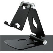 Resim Yunboo Katlanabilir Çift Eksenli Alüminyum Telefon Desteği - 270 Ayarlanabilir, Kaymaz Tabanlı Diğer 