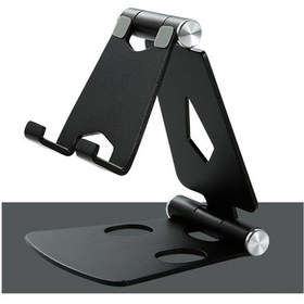 Resim Yunboo Katlanabilir Çift Eksenli Alüminyum Telefon Desteği - 270 Ayarlanabilir, Kaymaz Tabanlı Diğer 