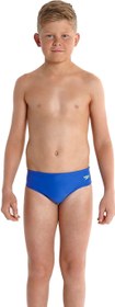 Resim Speedo Endurance 10 Erkek Çocuk Slip Yüzücü Mayosu Mavi-Sarı 