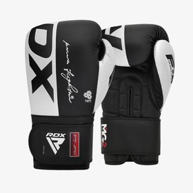 Resim Rdx Boxing F4 Sparring Erkek Beyaz-Siyah Boks Eldiveni 