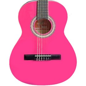 Resim Barcelona LC 3600 BB Mavi Siyah 3/4 Klasik Gitar - Pembe 