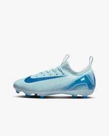 Resim Nike Jr. Mercurial Vapor 16 Academy Çocuk Krampon Dar Kalıp Mavi 