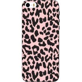 Resim Zipax Apple Iphone 5 5s Kılıf Baskılı Desenli Silikon Kılıf A++-7034 