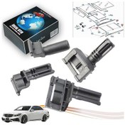 Resim Mercedes E W212 2009-2016 İçin Ön Ve Arka Panoromik Sunroof Perde Ayakları 2127820047 2127820147 