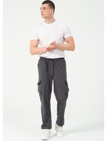 Resim Stilkombin Paraşüt Kumaş Paça Lastikli Kargo/jogger Alt Bl 2087-70086 001 