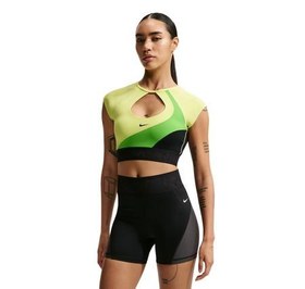 Resim Nike Pro Sculpt Kadın Büstiyer Yeşil 
