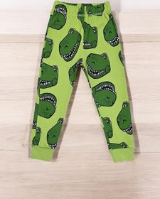 Resim Trex Çocuk Pijama Takımı Yeşil 