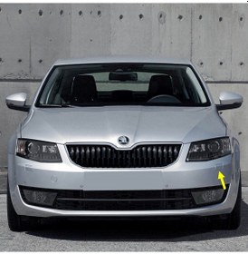 Resim Skoda Octavia 3 2013-2017 Sol Far Yıkama Jeti Kapağı 5e0955109 