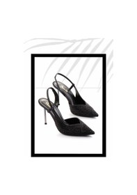 Resim Bambi Siyah Kadın Abiye Ayakkabı K01209926038 Siyah 