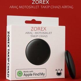 Resim ZOREX Tag Araç - Motosiklet Takip Cihazı - Siyah 