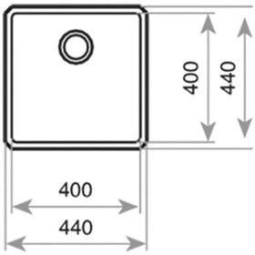 Resim Teka Be Linea 40.40 Rs15 Ino x Eviye 