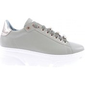 Resim Dgn Es864-23y Kadin Kalin Kristal Taşli Sneakers Ayakkabi ES864-2007-R1236 Mint Yeşili 