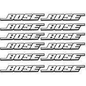 Resim C-10 Adet-10 Adet / Grup Oto Alüminyum 3d Metal Pin Bose Hi-fi Hoparlör Ses Stereo Etiketleme Süslemeleri Etiket Roze 