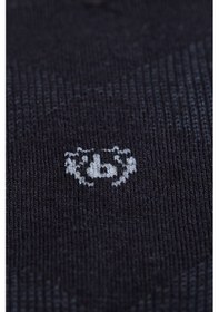 Resim Bisse Siyah Polyester Desenli Bambu Antrasit Soket Çorap Crbmb23y102 99-4 Siyah - Antrasit 