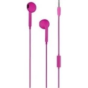 Resim Nisar Store Taks Kumandalı ve Mikrofonlu 3.5 mm Girişli Kulakiçi Kulaklık Pembe 5KMM124P (2 Yıl Ttec Garantili) 