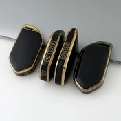 Resim For Kia Multi-Button Anahtar Kılıfı Kapağı için - Şık Siyah ve Altın Detaylar, Geliştirilmiş Koruma ve Estetik için Dayanıklı Plastik Kabuk, Yeni for KIA Modelleri ile Uyumlu, Araba Anahtarı Aksesuarı | Şık Anahtar Kapağı | Şık Siyah Bitiş, Araba Anahtarı Aksesuarları 